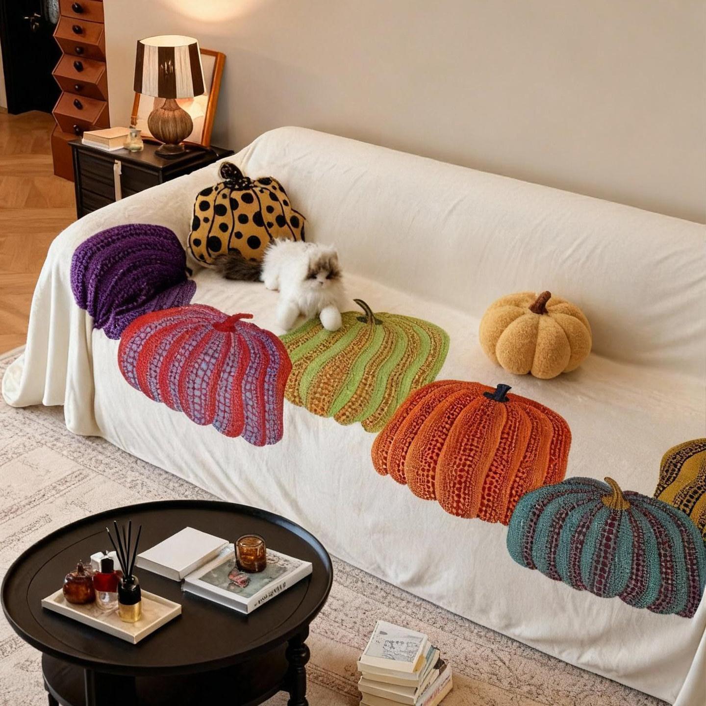 毛绒沙发盖布轻奢高级感现代毯子真皮沙发垫冬加厚防滑新款沙发巾