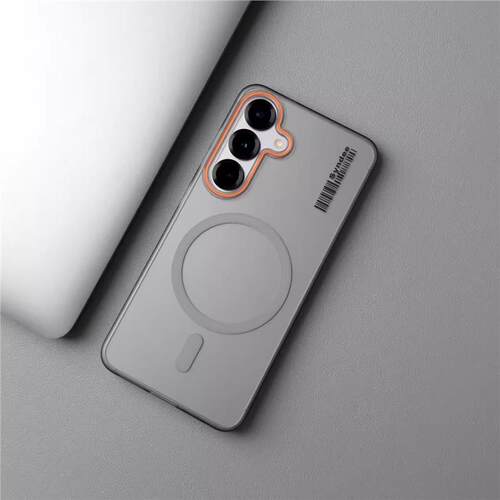 简约高颜值轻奢风冰雾磨砂磁吸适用三星s25Ultra手机壳s24+亚克力s23FE新款s21/Note20Ultra透明s25plus个性 - 图3