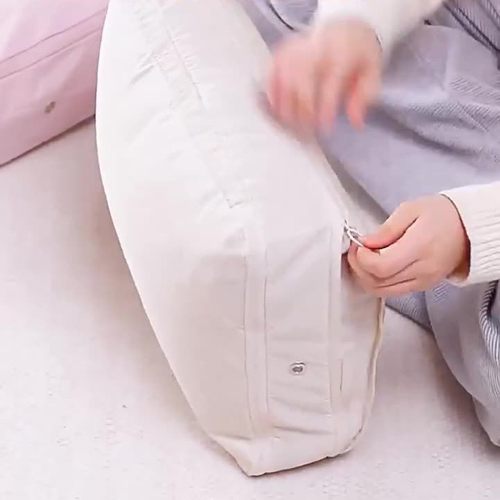 手提袋羽绒棉被压缩排气袋衣物整理袋羽绒服收纳袋旅行衣服收纳包 - 图1