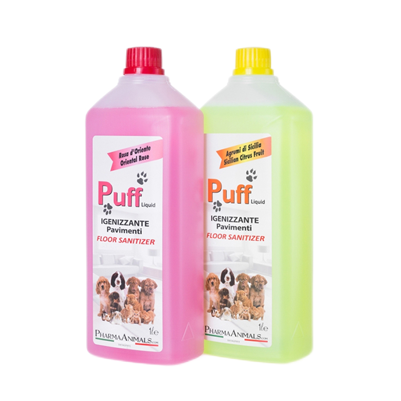 意大利帕芙Puff地板清洁剂宠物猫狗除臭剂除尿留香杀菌消毒1000ml-图3