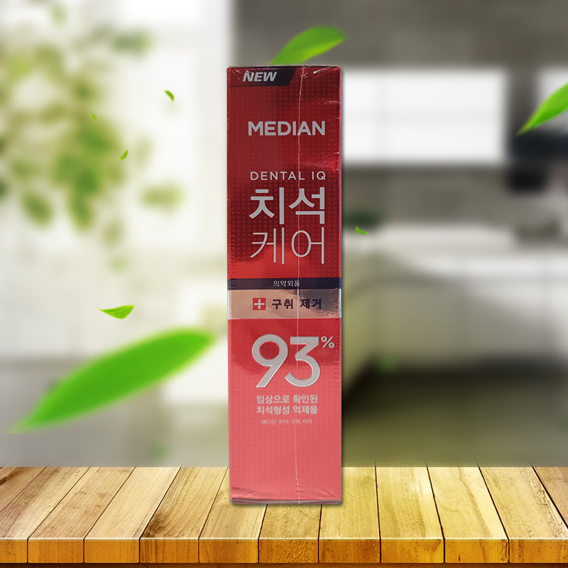 韩国爱茉莉median麦迪安进口牙膏 VitaBeauty个护海外牙膏