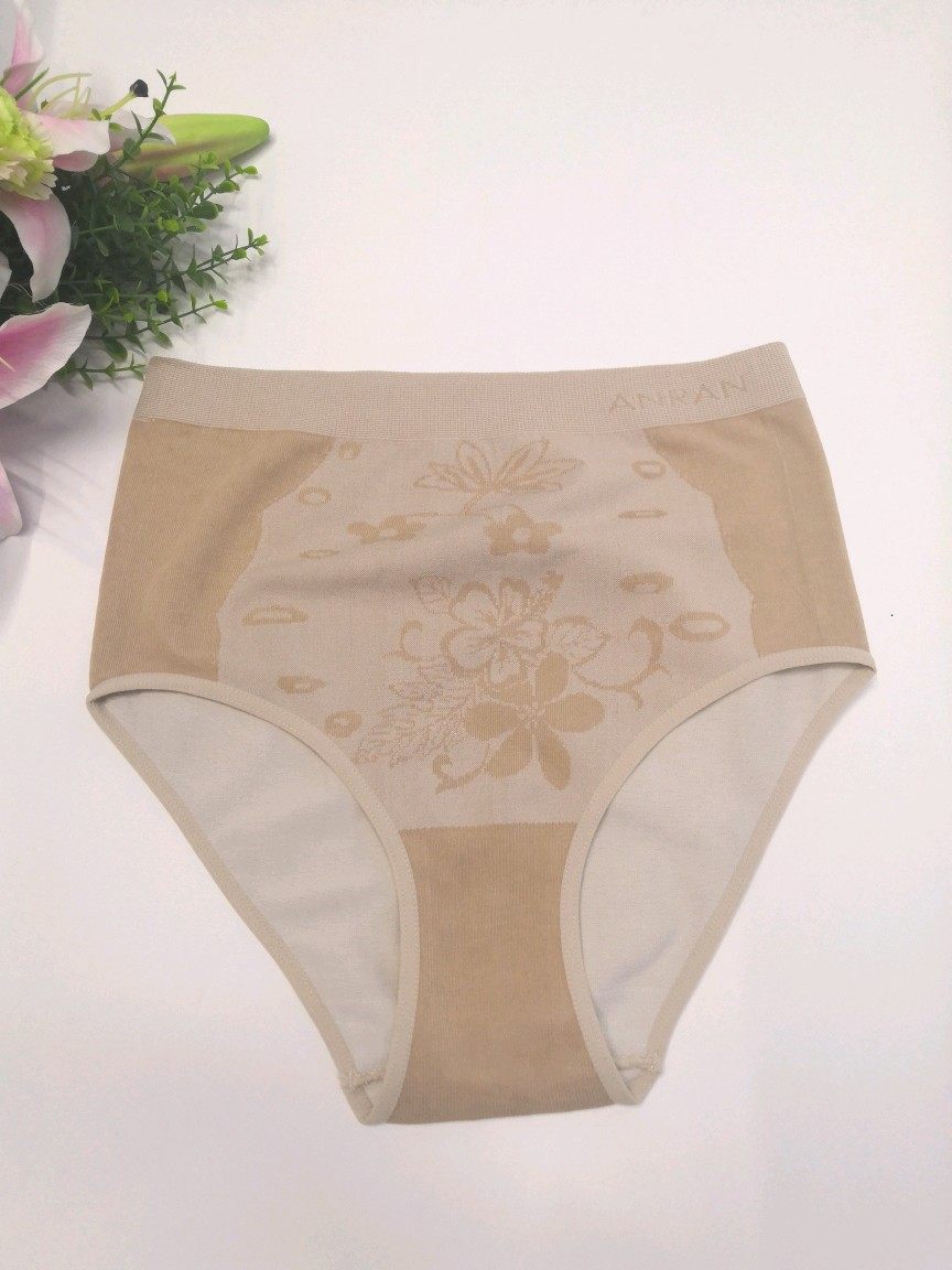 安然纳米内裤女式高弹抗菌中腰裸感健康理疗平角裤大码三角底裤,淘宝优惠券,粉丝福利购,淘宝优惠卷