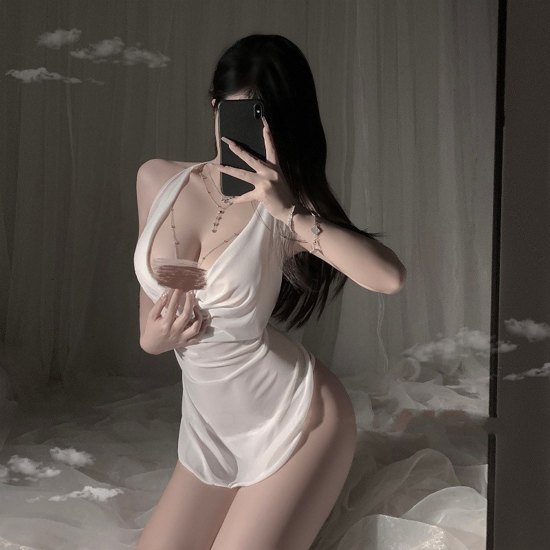 猫矮MAOAI 「鎏金舞动」性感辣妹挂脖荡领网纱透视显身材精致睡裙,淘宝优惠券,粉丝福利购,淘宝优惠卷