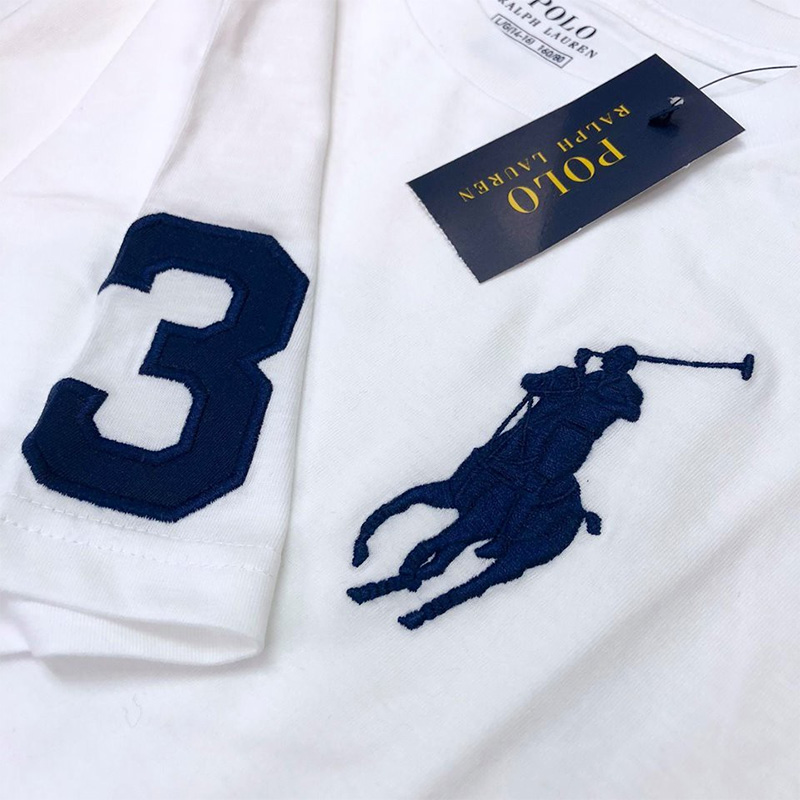 POLO RALPH LAUREN拉夫劳伦男装经典简约大马标透气圆领短袖T恤