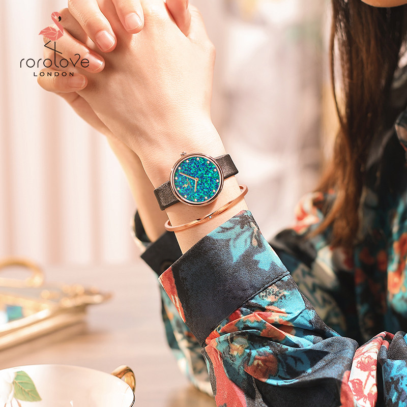rorolove 12颗天然钻石手表表盘 rorolove国产腕表
