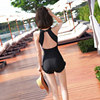 Women's one-piece high-end look in swimsuits, long legs, cover the belly, and make them look thin
