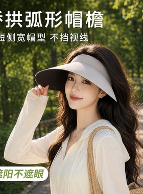 2026新款灯罩大檐防晒帽女夏