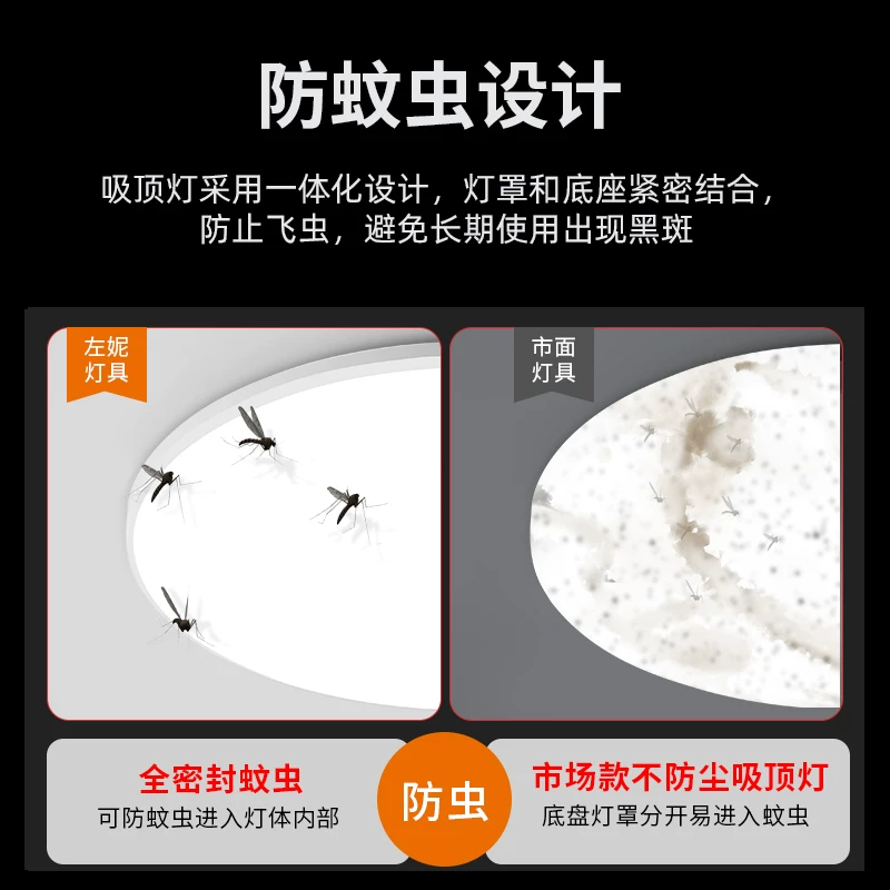 Ultra thin LED modern lights, ceiling light for gazebo for corridor