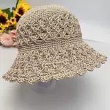 Плетеный жасминовый чай ручной работы, летняя солнцезащитная шляпа, набор материалов для матери, «сделай сам»