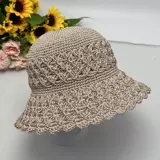 Плетеный жасминовый чай ручной работы, летняя солнцезащитная шляпа, набор материалов для матери, «сделай сам»