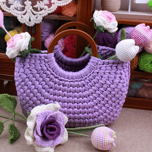 Плетеный красочный крючок для вязания ручной работы, набор материалов для матери, DIY, подарок на день рождения