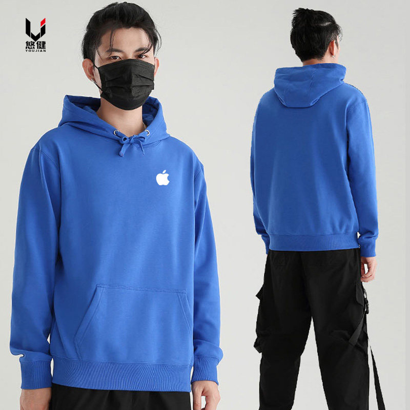 苹果工装连帽专卖店秋冬季纪念卫衣 悠健卫衣