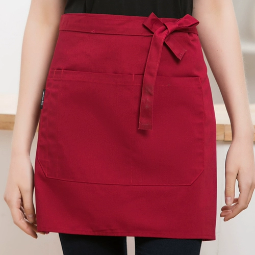 Фартук, короткая юбка в складку для работы подходит для мужчин и женщин, делается под заказ, с печатью вашего логотипа