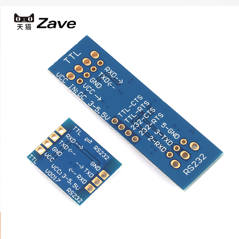 RS232 SP3232 TTL转RS232模块 RS232转TTL 刷机线串口模块 沉金板 - 图3