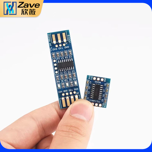 RS232 SP3232 TTL转RS232模块 RS232转TTL 刷机线串口模块 沉金板 - 图2