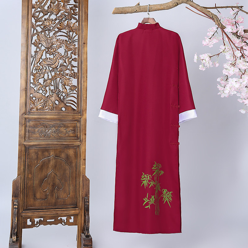 新款相声服德云传统大码五四夏长衫 青堌集民族服装/舞台装