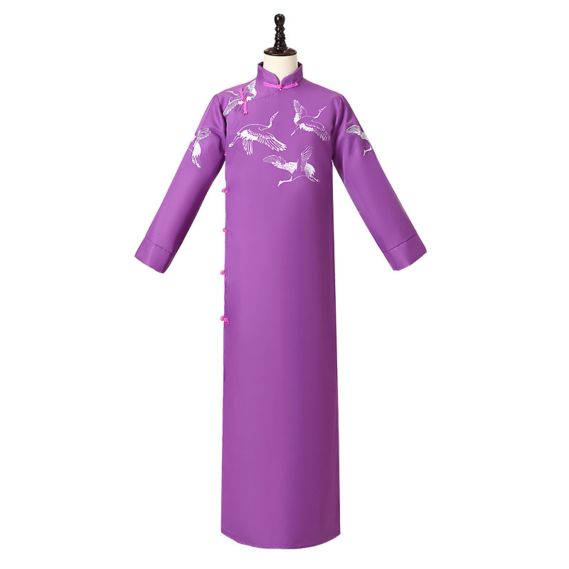 相声大褂男式中国风中式德云民族服 青堌集民族服装/舞台装