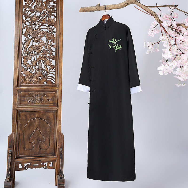 新款相声服德云传统大码五四夏长衫 青堌集民族服装/舞台装