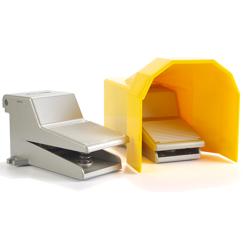 AirTAC/亚德客气动脚踏开关4F21008LF二位五通脚踏阀脚踩式控制阀 - 图1