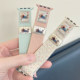 Suitable for iWatch woven polka dot puppy magnetic watch strap