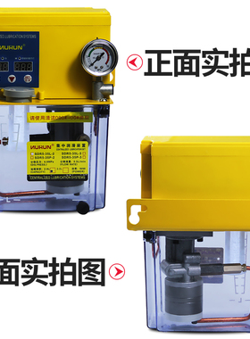 注塑机电动润滑泵机床自动黄油油泵2200v齿轮油脂浓油泵注油器