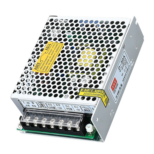 明伟D-30A 12V 5V -12V双组两路开关电源输出AC转直流DC 30W - 图3