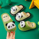Cartoon children's autumn and winter linen slippers