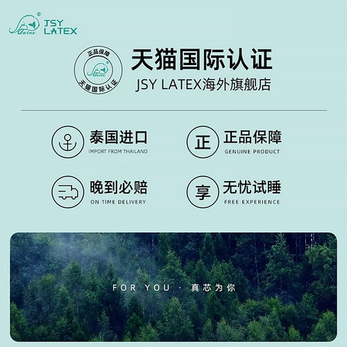 jsy泰国进口天然乳胶枕头山姆同款特拉雷工艺护颈按摩升级乳胶枕 - 图3