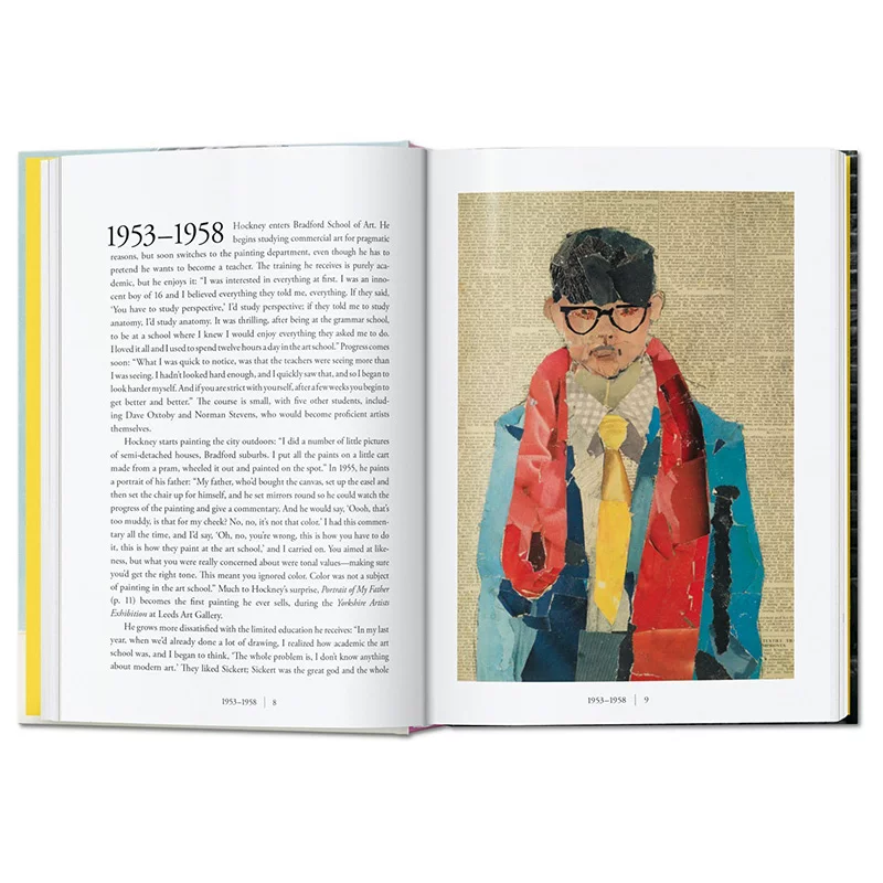 [Готовый товар] TASCHEN [45-я юбилейная редакция] Давид Хокни английский альбом с живописью коллекция современного искусства поп-арт импорт оригинальная TASCHEN книга единичный экземпляр доступен
