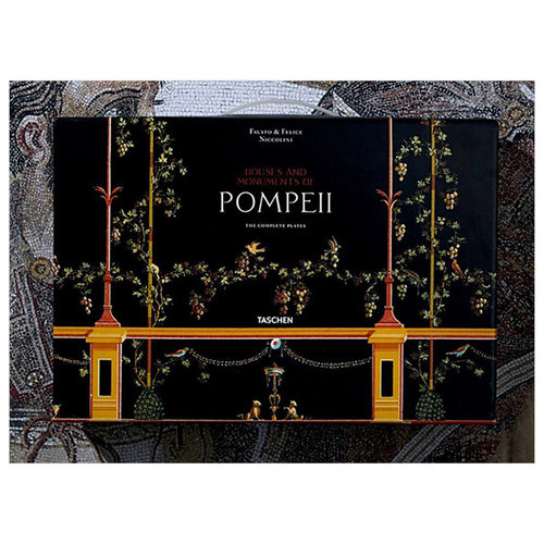 【现货】TASCHEN 庞贝古城的房屋和纪念碑(大开本) Fausto&Felice Niccolini Houses and monuments of Pompeii 英文原版设计建筑 - 图1