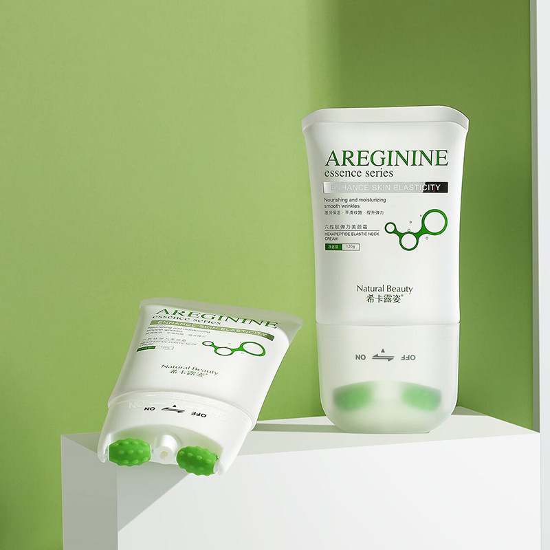 六胜肽双滚轮按摩活力去颈纹颈霜 希卡露姿颈霜