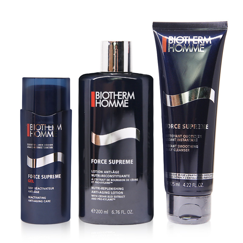 biotherm碧欧泉男士御尊滋养洁面乳 时千寻男士护理套装