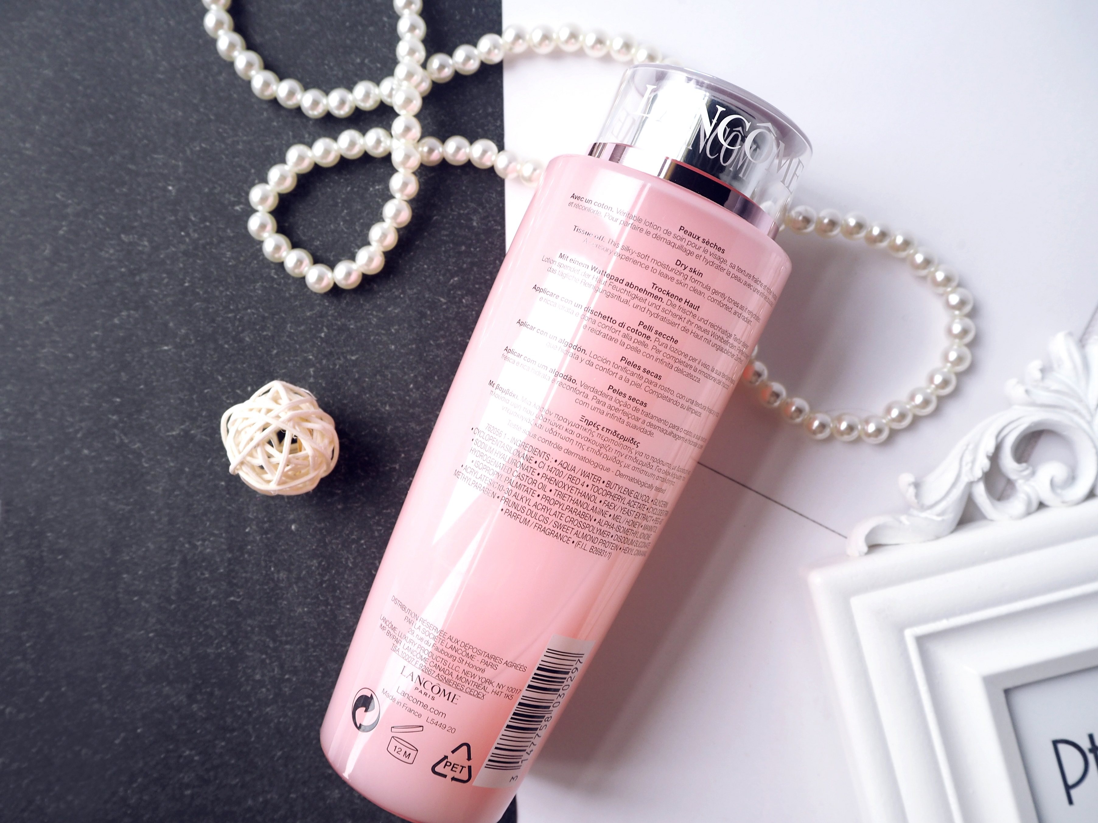 法国兰蔻(lancome)清滢粉水柔肤水 时千寻化妆水/爽肤水