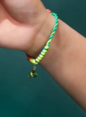 平安福粽子香囊端午节五彩绳成品