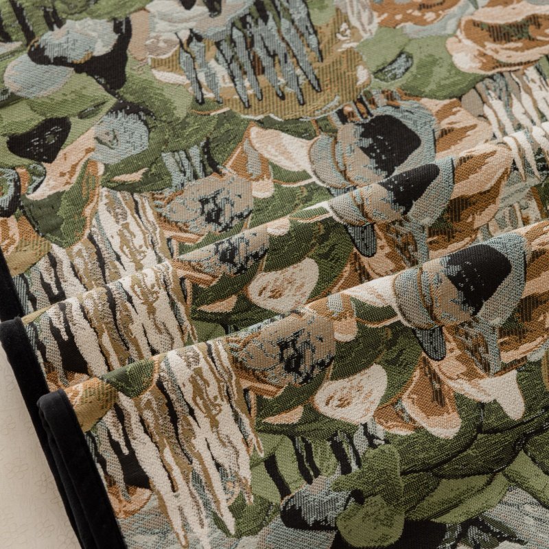 雅梵林法式中古风床尾巾复古高档轻奢民宿酒店绿色森林床旗床盖,淘宝优惠券,粉丝福利购,淘宝优惠卷