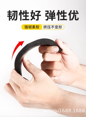 工业橡胶垫块减震垫防震垫高缓冲加厚弹性空调机床设备耐磨橡皮板