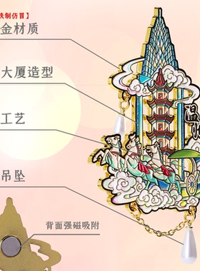简欣温州冰箱贴旅游纪念品小礼物