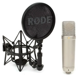 Роудс поехал на nt1-a крупные шоковые пленки, конструкции, установленные на микрофон NT1A Микрофон человеческого акустического инструмента 10 лет гарантии качества