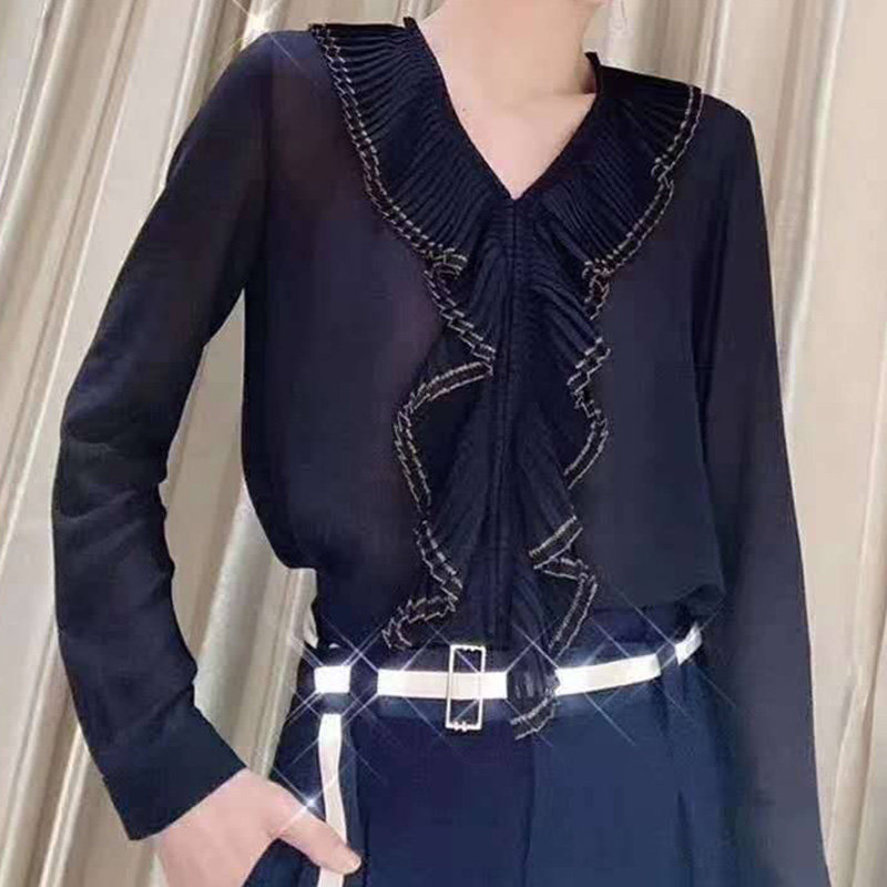 新颖阿玛施旗舰店官网2020春潮衬衫 新颖阿玛施正衬衫