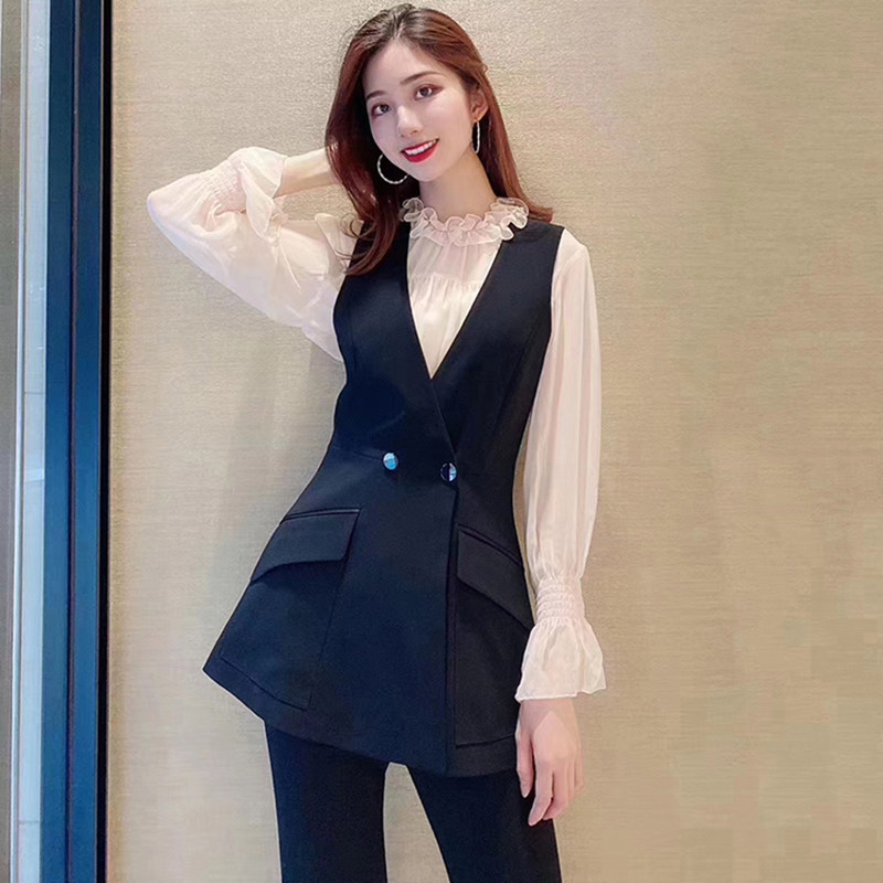 新颖阿玛施正旗舰店官网2020秋马夹 新颖阿玛施正马夹