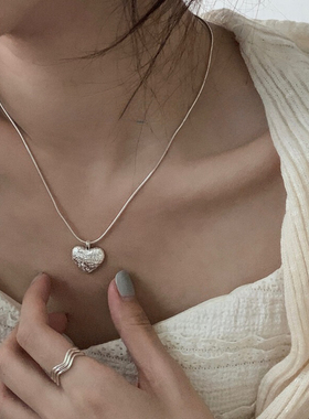 925纯银蛇骨链简约气质项链百搭