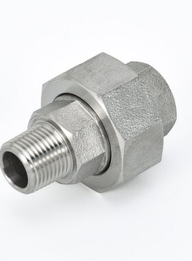 2507内外丝活接头210KG锻造高压管件3000LB双相钢F53天佑管业1526