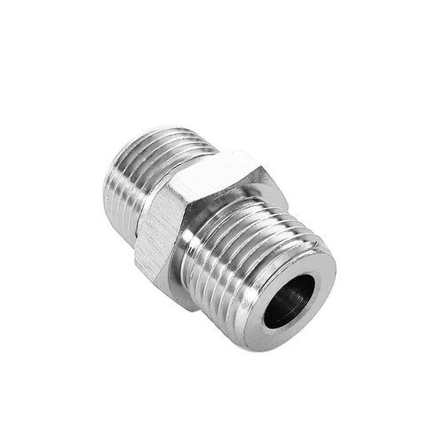 压力表不锈钢 螺纹转接头 双外丝连接 BSP PF G5/8 5分转G1/2 4分 - 图3