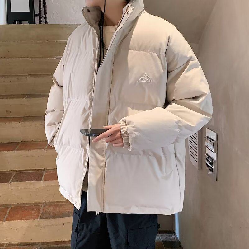 vintage日系棉服秋冬季套装男士加厚保暖立领棉衣外套休闲面包服,淘宝优惠券,粉丝福利购,淘宝优惠卷