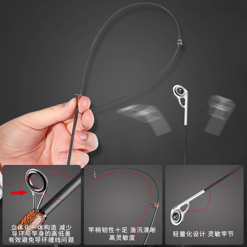 黄竹鲫伸缩微物路亚竿全套ul超软新款进口碳素弹射便携微物杆正品,淘宝优惠券,粉丝福利购,淘宝优惠卷