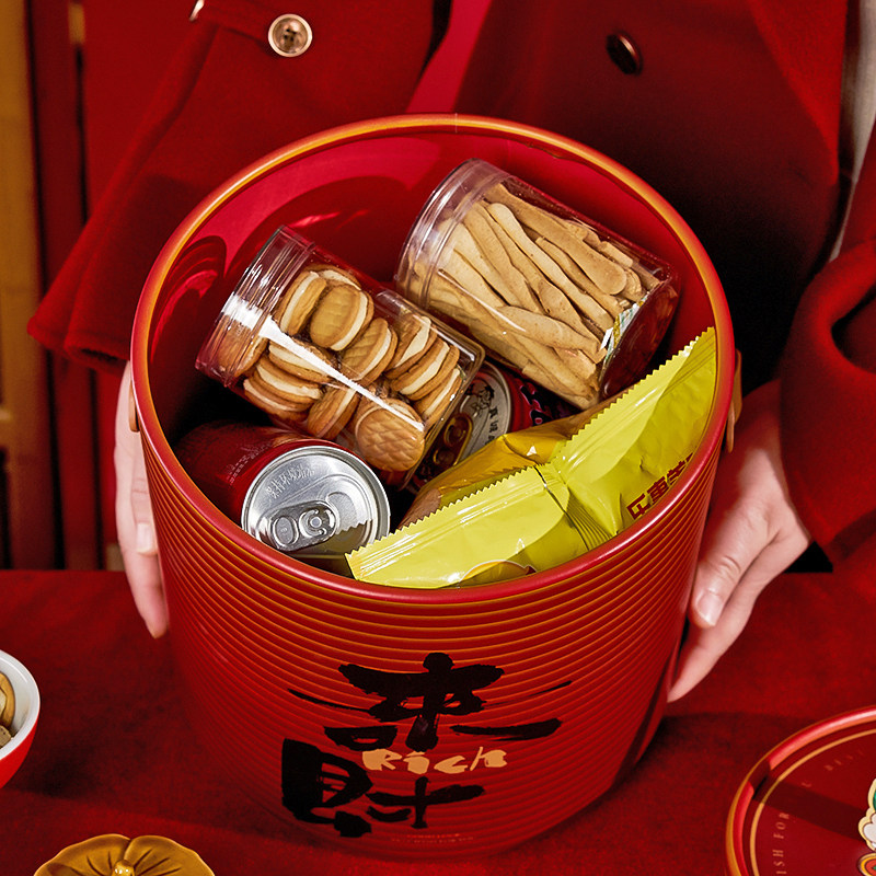 2026新年年货食盒外包装礼品空盒装零食糖果饼干商务送礼收纳礼盒,淘宝优惠券,粉丝福利购,淘宝优惠卷