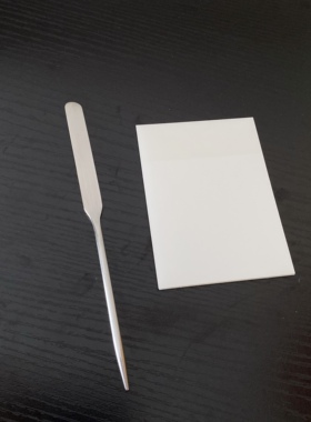 不锈钢调和粉底液粉底铲