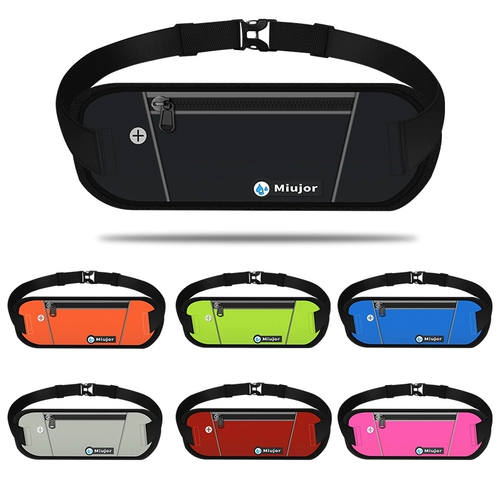 Дорожная спортивная поясная сумка подходит для мужчин и женщин, наклейки для спортзала, водонепроницаемое ультратонкее снаряжение, невидимый маленький ремень, для бега