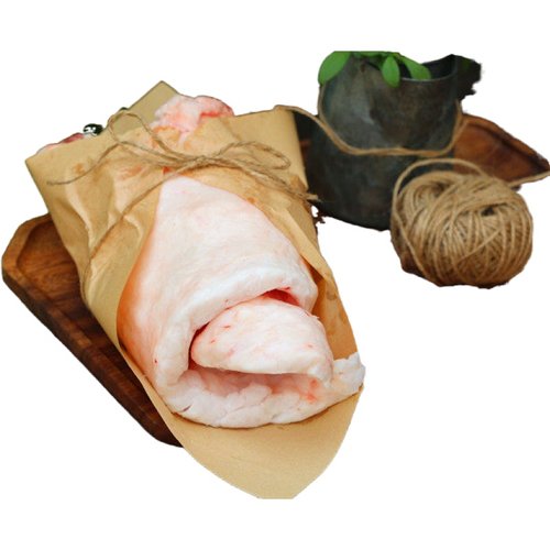土猪板油 生猪油 新鲜猪板油 500g 新鲜猪油 农家土猪 - 图3