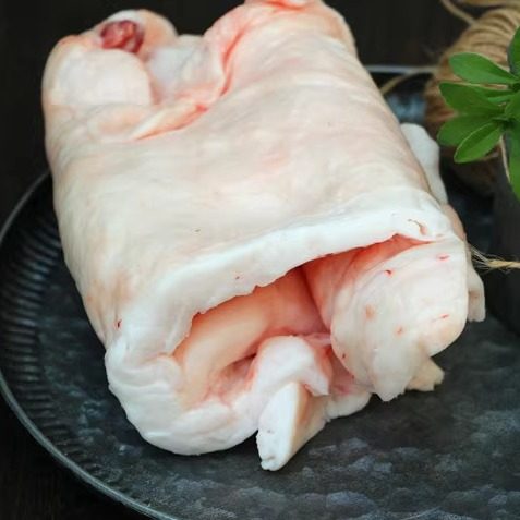 土猪板油 生猪油 新鲜猪板油 500g 新鲜猪油 农家土猪 - 图0